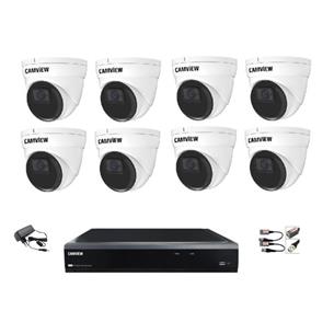 Kit grabador CCTV 8 Camaras Domo 2Mp