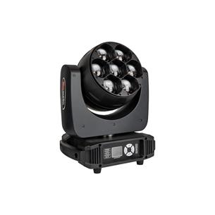 Cabeza movil 7 x LEDs RGBW 4 en 1 40W c/u MOVILIGHT 740 ZOOM