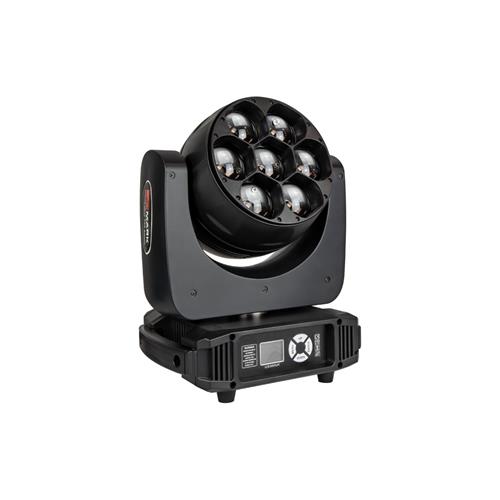 Cabeza movil 7 x LEDs RGBW 4 en 1 40W c/u MOVILIGHT 740 ZOOM