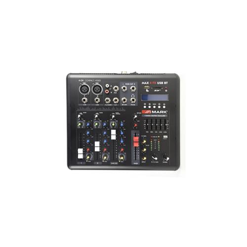 Mezclador de audio MAX 4 FX USB BT Mezclador de audio MAX 4 FX USB BT
