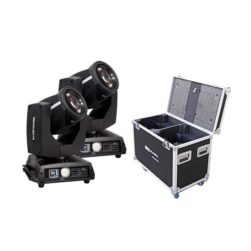 Pack cabeza movil 2 x BEAM 201 + Rack Pack cabeza movil 2 x BEAM 201 + Rack