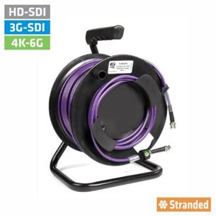 Portacables con cable de video SDI-4K-UHD Long. 50m R-SDI-234/050 2