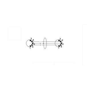 Cable MIDI Din 5 macho/macho 3 metros CFD 3 AA 2