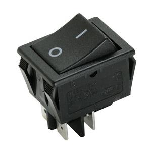 Pulsador bipolar 2 posiciones con retorno, 16A/250V
