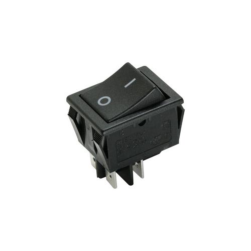 Pulsador bipolar 2 posiciones con retorno, 16A/250V