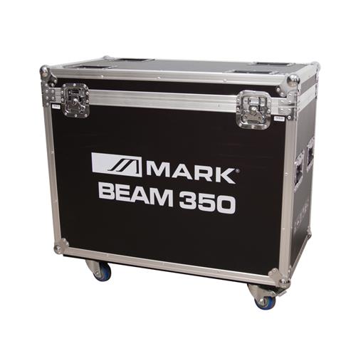 Pack cabeza movil 2 x BEAM 350 + Rack