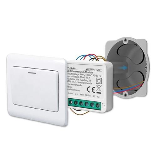 Nedis Interruptor Smart Wifi 16A Alexa Google