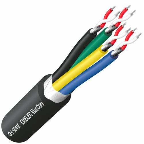 Manguera multipar audio 4 pares Q3-504M Manguera multipar audio 4 pares Q3-504M