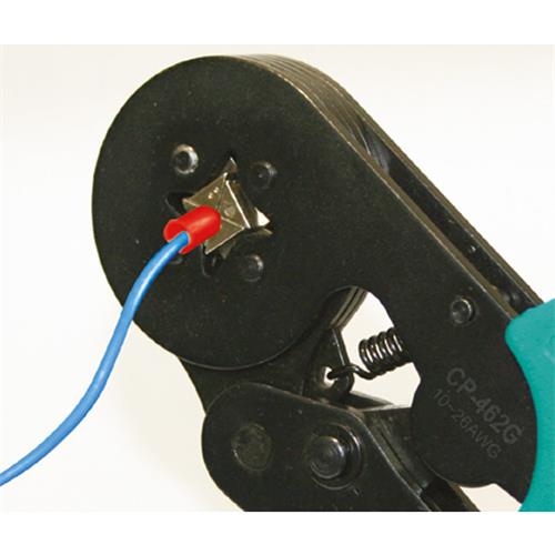 Crimpadora de punteras para cables eléctricos