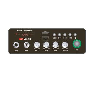 Sistema completo de megafonia SET CAR 20 MKII 2