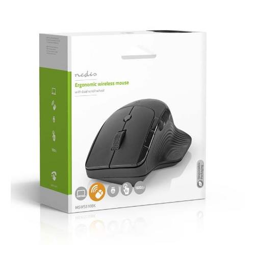 Raton inalambrico USB Nedis 1600dpi