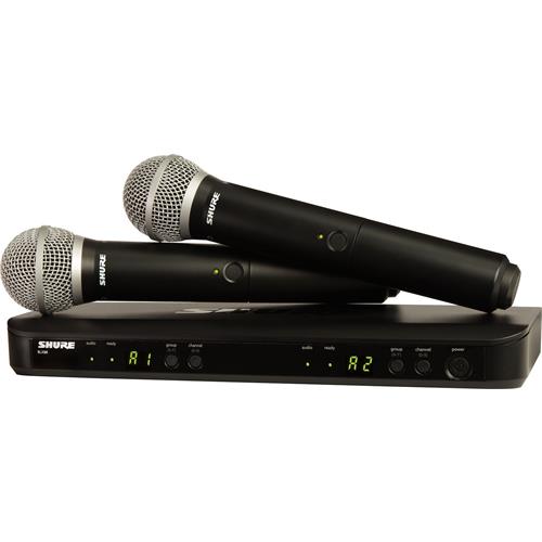Sistema inalambrico Dual vocal BLX288E/PG58 H8E