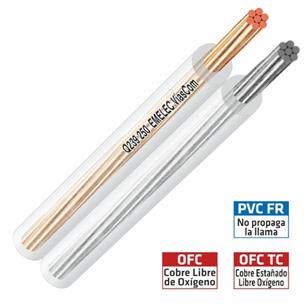 Cable altavoz paralelo transpar.2x2,5mm OFC Q239/250 2