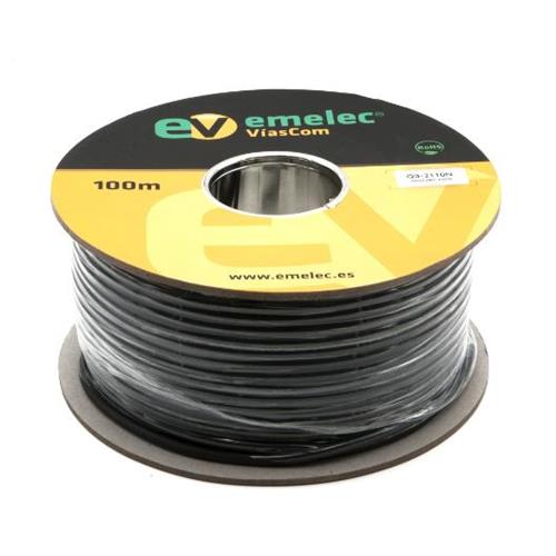 Cable DMX 1 x 2 x 0,22mm 110 ohm negro Q3 2110 N Cable DMX 1 x 2 x 0,22mm 110 ohm negro Q3 2110 N