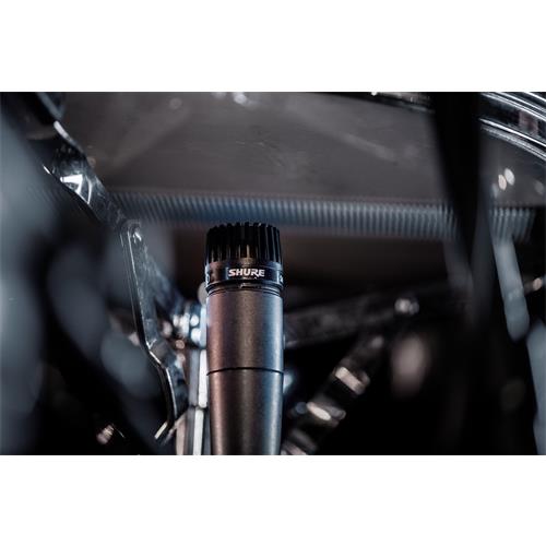 Micrófono para instrumentos de percusión, viento y guitarras SM57LCE