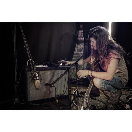 Micrófono para instrumentos de percusión, viento y guitarras SM57LCE