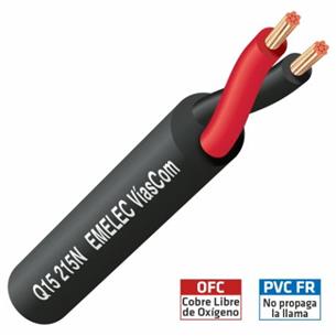 Cable manguera altavoz Extraflexible OFC 2 x 2,5mm Q15 225N 2