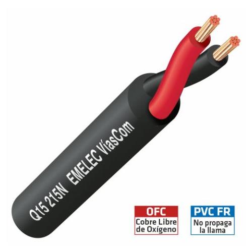 Cable manguera altavoz Extraflexible OFC 2 x 2,5mm Q15 225N