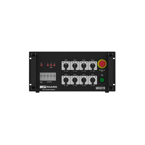 Control para 8 motores trifasicos de 16A MK 819 Control para 8 motores trifasicos de 16A MK 819