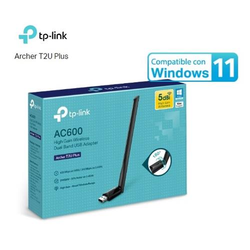 Adaptador Wifi USB AC600 Nano TP-Link T2U PLUS