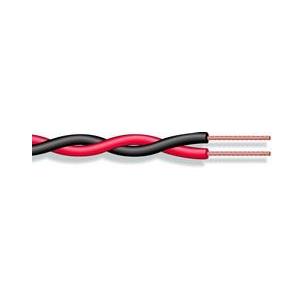 Cable par trenzado 2x1mm bicolor