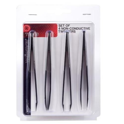 Juego de 4 pinzas no conductoras Velleman