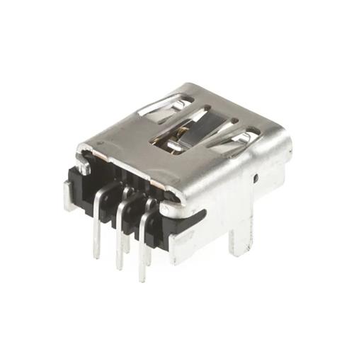 Conector USB mini hembra 5 pines PCB