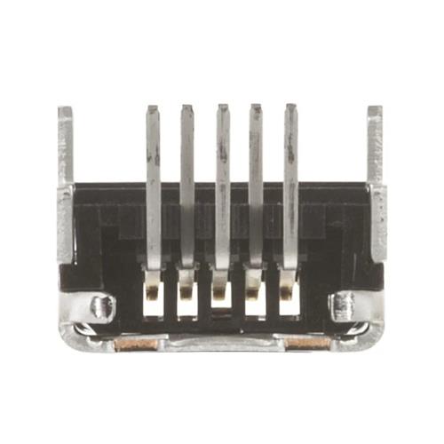 Conector USB mini hembra 5 pines PCB