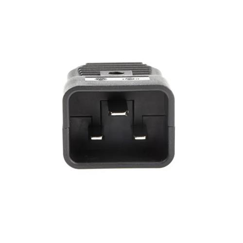 Conector IEC C20 macho 3 polos 16A