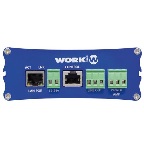 Receptor AoIP de 1 canal ST con amplificador BLR2 A PLUS MKII