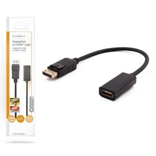 Convertidor Displayport-M a HDMI-H NEDIS