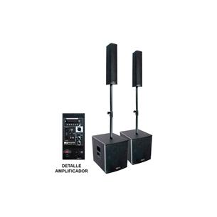 Sistema de audio amplificado SET MK BIGMAN 1000 A 2