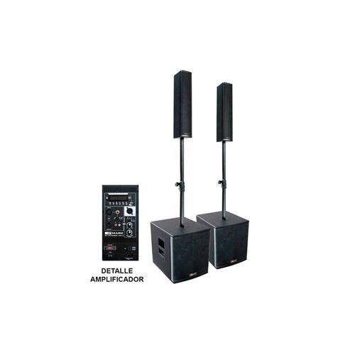 Sistema de audio amplificado SET MK BIGMAN 1000 A Sistema de audio amplificado SET MK BIGMAN 1000 A