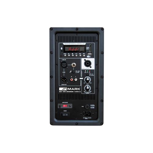 Sistema de audio amplificado SET MK BIGMAN 1000 A Sistema de audio amplificado SET MK BIGMAN 1000 A