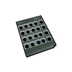 Caja metalica para conexiones XLR16