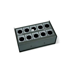 Caja metalica para conexiones XLR8
