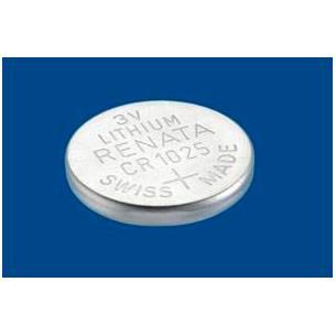 Pila boton litio 3V 30mAh CR1025 10x2,5mm