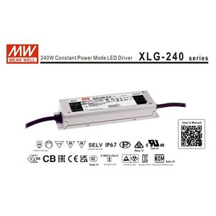 Mean Well. Fuente alimentacion XLG-240-H-AB IP67