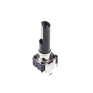 Potenciómetro de 10kO, 0.05W, serie RK09K, eje aplanado de 6mm