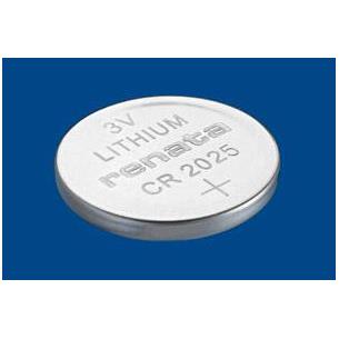 Pila boton litio 3V 150mAh CR2025 20x2,5mm