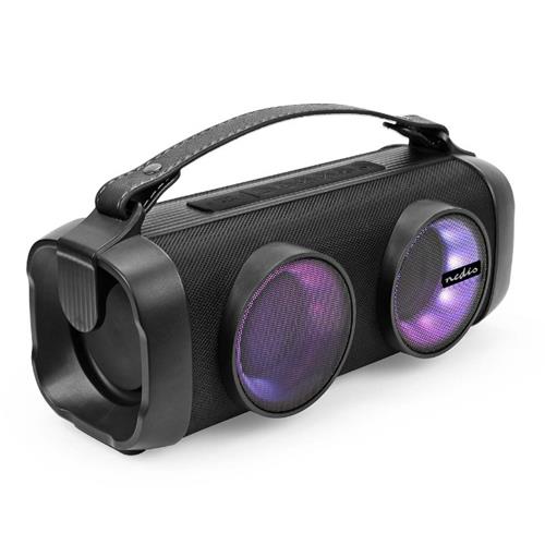 Altavoz portatil Bluetooth 5.1 5h 24W Led Nedis
