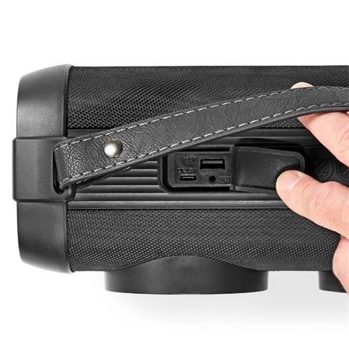 Altavoz portatil Bluetooth 5.1 5h 24W Led Nedis