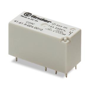 Rele perfil bajo 1 conmutado 24Vdc 16A