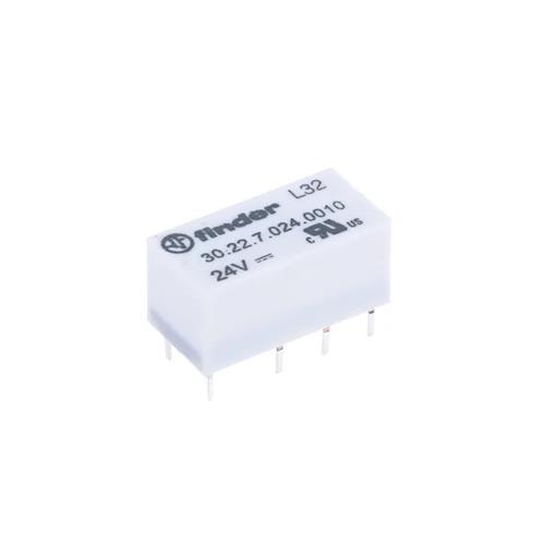 Rele micro 2 conmutados 24Vdc 6A R5