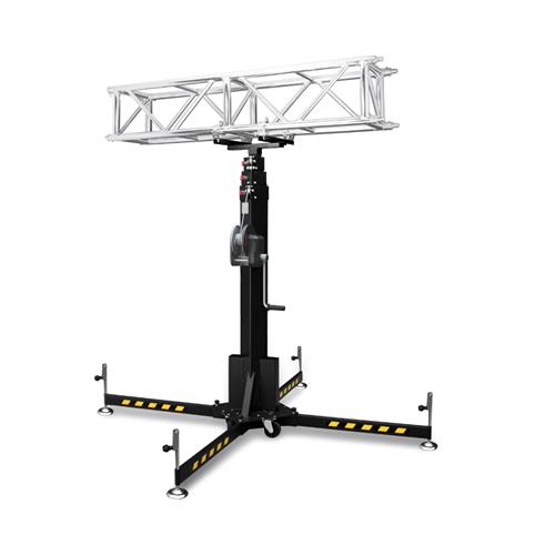 Adaptador truss con abrazaderas terminal macho 55mm ADT-15