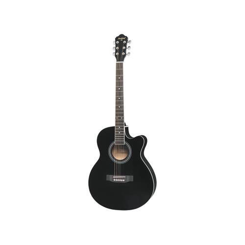 Guitarra acustica color negro M100 B