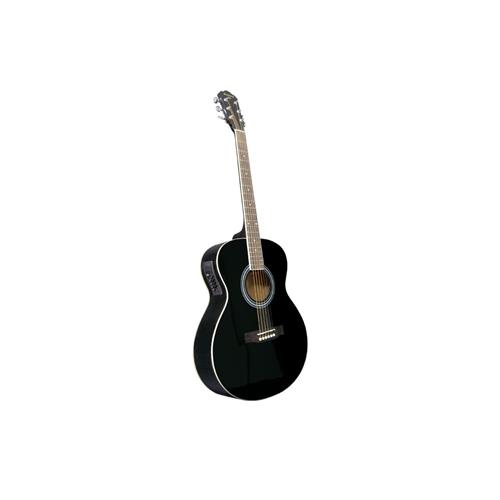Guitarra electroacustica color negro M200 BAM