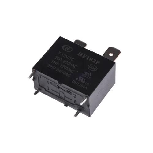 Relé de potencia 1 conmutado SPST, bobina 12Vdc, 25A, salida faston Relé de potencia 1 conmutado SPST, bobina 12Vdc, 25A, salida faston