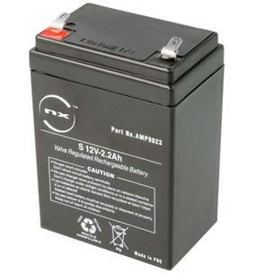 Bateria plomo 12V 2,2Ahr 70x47x99mm