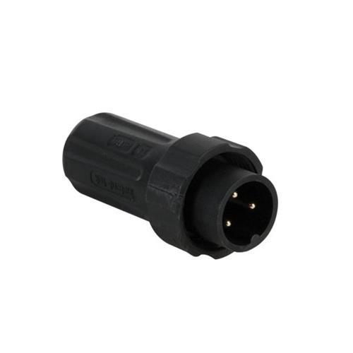 Conector IP68 macho 3 c.